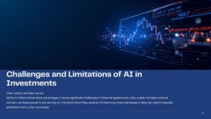 Challenges and Limitations of AI in Investments